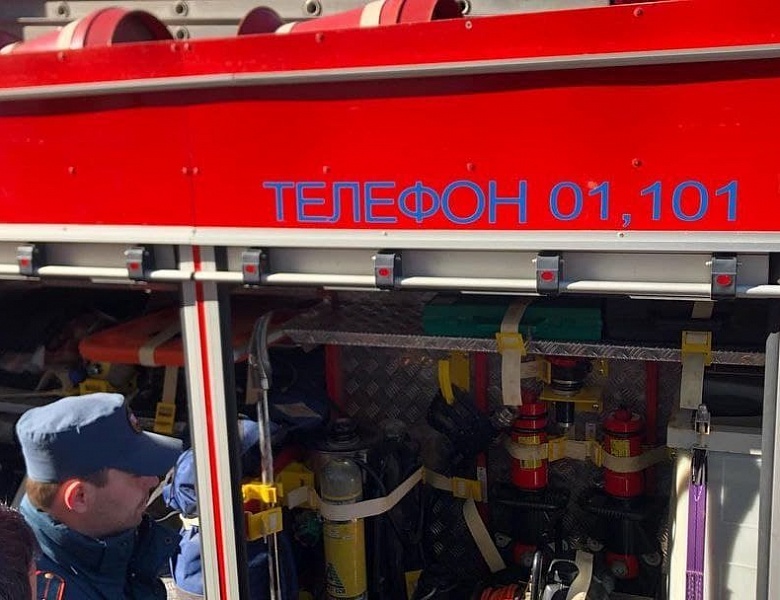 На базе Пожарно-спасательного колледжа прошли занятия с профессиональными пожарными и спасателями